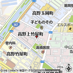 京都府京都市左京区高野上竹屋町10-9周辺の地図