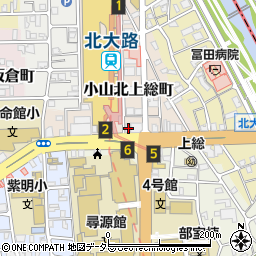 京都中央信用金庫北烏丸支店周辺の地図