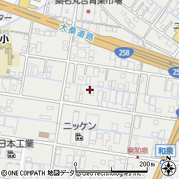 三重県桑名市和泉355-2周辺の地図