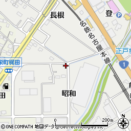 愛知県豊明市阿野町昭和周辺の地図