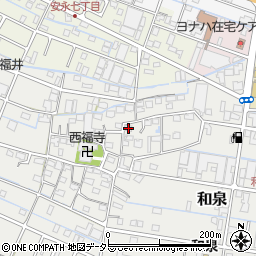 三重県桑名市和泉169周辺の地図
