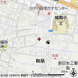 三重県桑名市和泉222-3周辺の地図