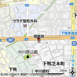 京都府京都市左京区下鴨西本町周辺の地図