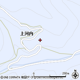 愛知県北設楽郡東栄町三輪長野周辺の地図