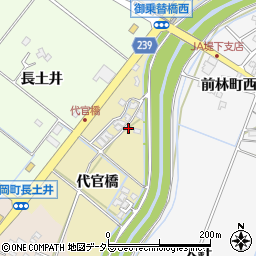 愛知県豊田市本田町（代官橋）周辺の地図