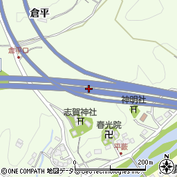 愛知県豊田市岩倉町神明周辺の地図