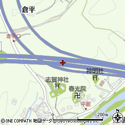 愛知県豊田市岩倉町（神明）周辺の地図
