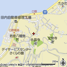 静岡県沼津市口野171周辺の地図