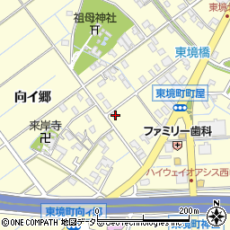 愛知県刈谷市東境町町屋23周辺の地図