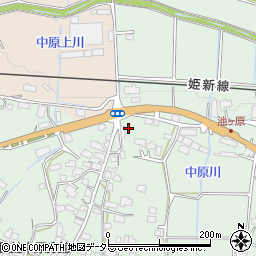 岡山県津山市池ケ原50周辺の地図