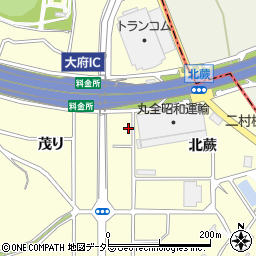 愛知県東海市名和町北蕨68周辺の地図