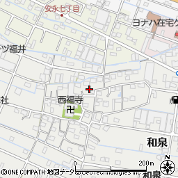 三重県桑名市和泉175周辺の地図