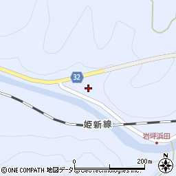 岡山県真庭市月田本168周辺の地図