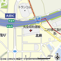 丸全昭和運輸株式会社東海倉庫営業所周辺の地図