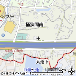 愛知県名古屋市緑区桶狭間南315周辺の地図