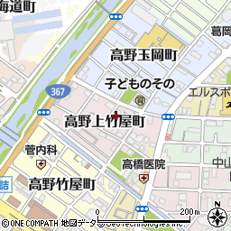 京都府京都市左京区高野上竹屋町10-21周辺の地図