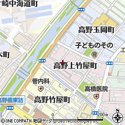 京都府京都市左京区高野上竹屋町10-43周辺の地図