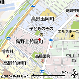 京都府京都市左京区高野上竹屋町10-2周辺の地図
