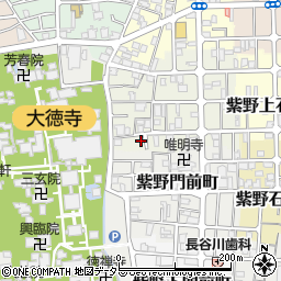 京都府京都市北区紫野上門前町7-13周辺の地図