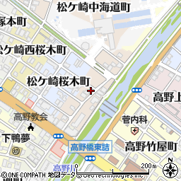 京都府京都市左京区松ケ崎東桜木町11周辺の地図