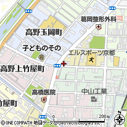 京都府京都市左京区一乗寺高槻町26-2周辺の地図