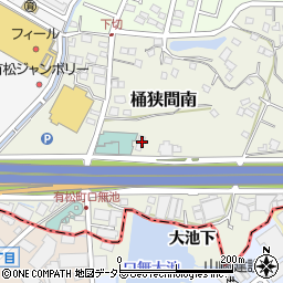 愛知県名古屋市緑区桶狭間南330周辺の地図