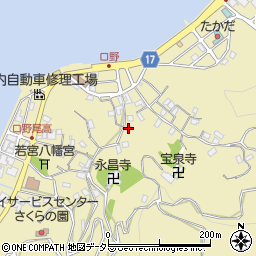 静岡県沼津市口野153周辺の地図