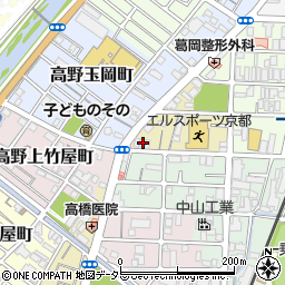 京都府京都市左京区一乗寺高槻町26周辺の地図