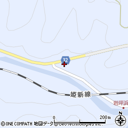 岡山県真庭市月田本214周辺の地図