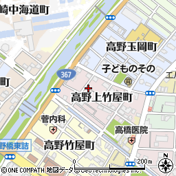 京都府京都市左京区高野上竹屋町10-46周辺の地図