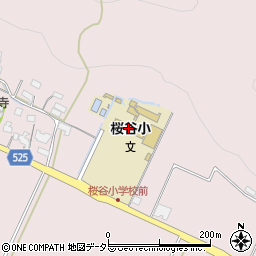 日野町立桜谷小学校周辺の地図