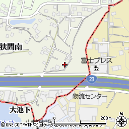 愛知県名古屋市緑区桶狭間南1411周辺の地図