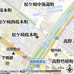 京都府京都市左京区松ケ崎東桜木町12周辺の地図