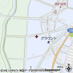 兵庫県西脇市黒田庄町西澤130周辺の地図