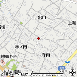 愛知県豊明市阿野町出口56-2周辺の地図