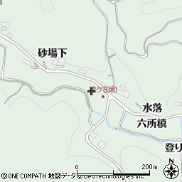 愛知県豊田市花沢町鳥井田和周辺の地図