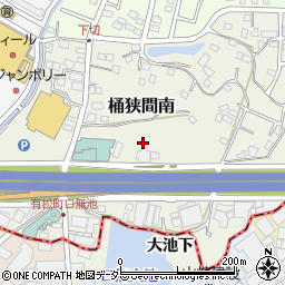 愛知県名古屋市緑区桶狭間南312周辺の地図