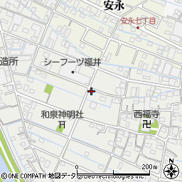 三重県桑名市和泉60周辺の地図