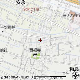 三重県桑名市和泉198周辺の地図
