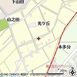 愛知県刈谷市東境町光ケ丘193周辺の地図