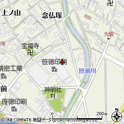 愛知県豊明市栄町大脇7周辺の地図