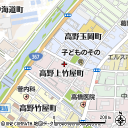 京都府京都市左京区高野上竹屋町10-31周辺の地図