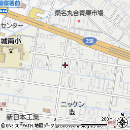 三重県桑名市和泉390周辺の地図