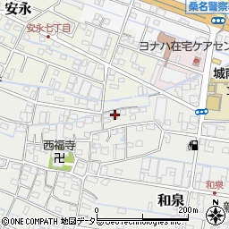 三重県桑名市和泉181-10周辺の地図