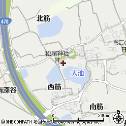 京都府亀岡市千代川町湯井西筋12周辺の地図