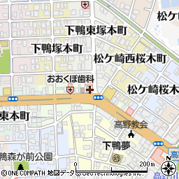 セブンイレブン京都下鴨高木町店周辺の地図
