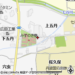 京都府亀岡市河原林町河原尻上五丹11周辺の地図