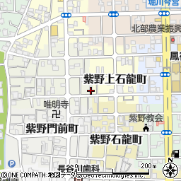 京都府京都市北区紫野上門前町104周辺の地図
