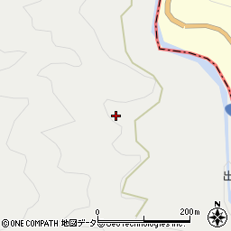 愛知県新城市愛郷上キサハラ周辺の地図