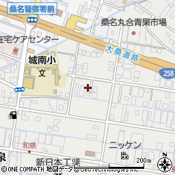 三重県桑名市和泉320周辺の地図